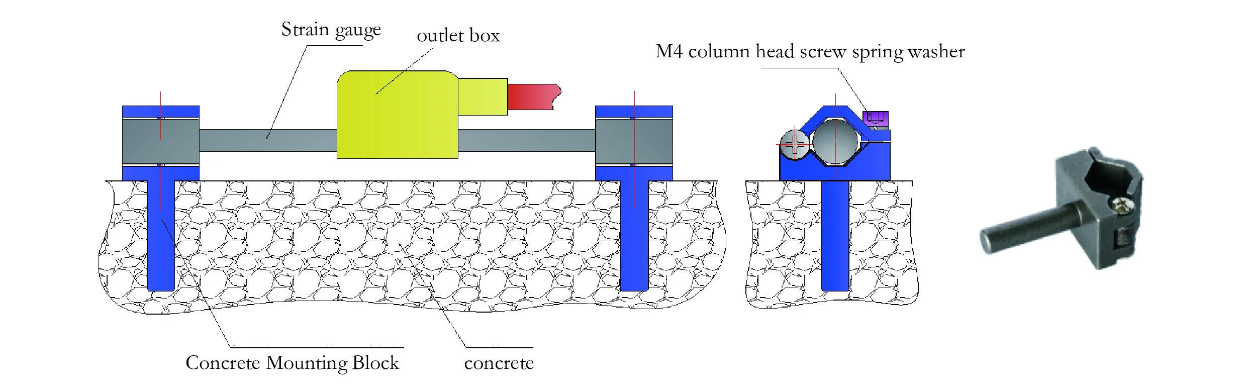 Strainômetro de fio vibratório inteligente (modelo de superfície) JMZX-212HAT/HB imagem 9