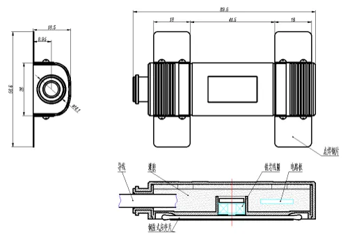 Medidor de tensão de fio vibratório inteligente (modelo de superfície soldada) JMZX-206HAT imagem 6