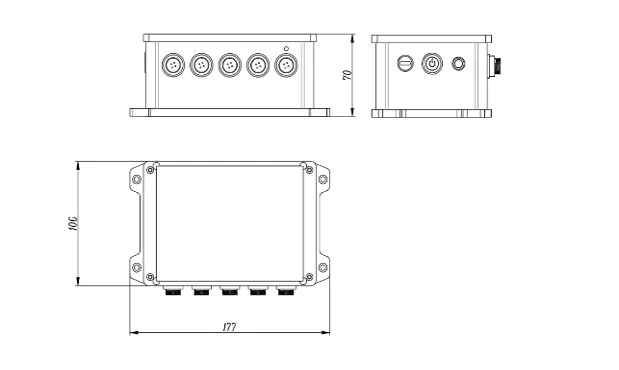 Módulo de aquisição abrangente integrado JMZX-4/8GH-RTU imagem 6