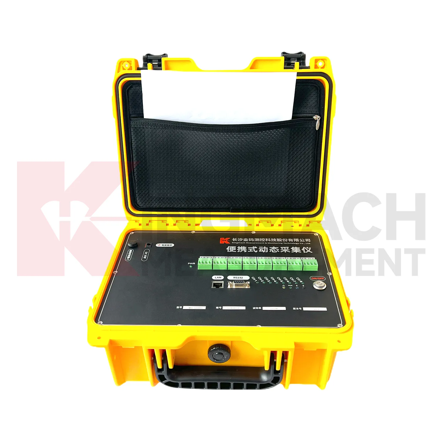 Leitura de aquisição de sinal dinâmico portátil JMYS-1008BX imagem 0