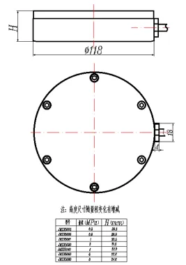 Célula de pressão terrestre (tipo VW e Smart) JMZX-50XXAT/ ATM imagem 6